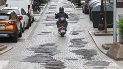 Los socavones esparcidos por v�as principales y secundarias de Vigo