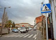 El paso de peatones del colegio carec�a de se�alizaci�n.