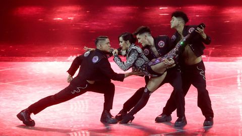 Chanel, en la final de Eurovisin