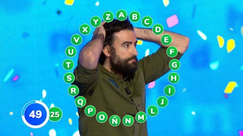 Rafa Casta�o, ganador del bote hist�rico de Pasapalabra