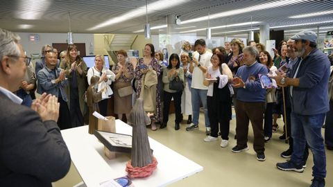 Inauguraci�n de la exposici�n de trabajos del alumnado de la Escola de Artes e Oficios de la Diputaci�n de Ourense