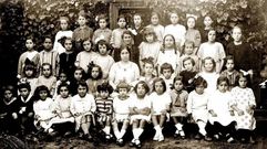 Imagen de una de los �ltimos cursos en los que imparti� clase en A Pobra.