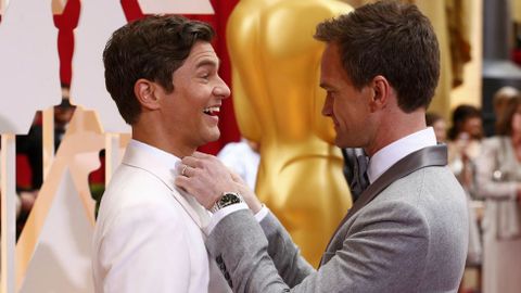 Neill Patrick Harris con su marido 