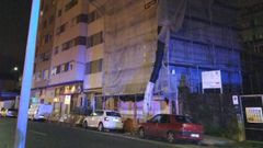 El edificio est� ubicado en Estribela, en la parroquia de Louriz�n, en Pontevedra