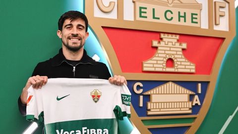 Jairo Izquierdo, del Elche, uno de los fichajes estrella de este mercado de enero