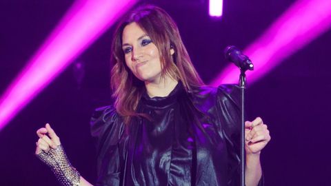 La cantante Leire Martnez