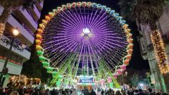 La noria de la Navidad de Vigo, un cl�sico de los �ltimos a�os 