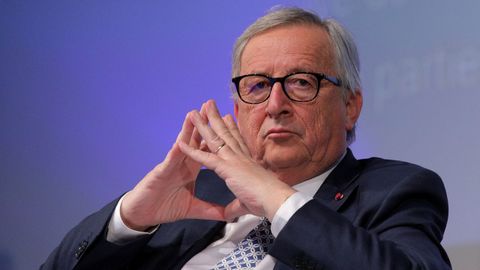 El presidente de la Comisi�n Europea, Jean-Claude Juncker