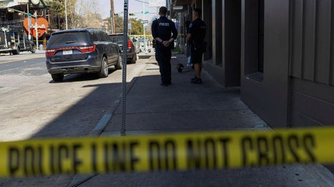 La polic�a de Estados Unidos en una imagen de archivo