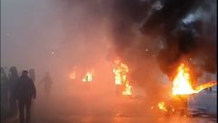 Ayer, primera jornada de huelga indefinida en Ence Navia