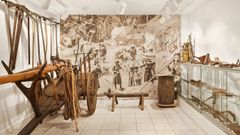 Enla imagen, un rinc�n del nuevo Museo Etnogr�fico Monte Caxado, que se inaugura el d�a 30 de marzo en A Vila (As Pontes)