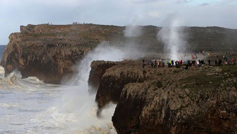 Imagen de las Bufones de Prio en el municipio de LLanes