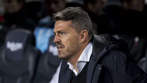 �scar Garc�a Junyent, durante su etapa en el Celta, entre el 2019 y el 2020.