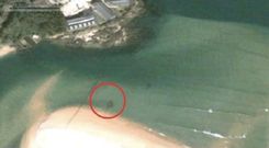 Bajo el ep�grafe anomal�a detectada en la barra de Santa Cristina se sit�a el pecio de la flota de Drake para el que se pide una especial atenci�n durante las obras de dragado