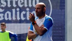 Manuel Pablo, entrenador del Fabril