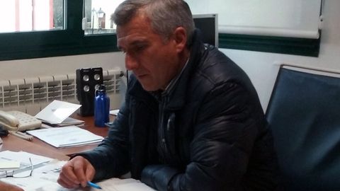 El alcalde de Sobrescobio, Marcelino Mart�nez