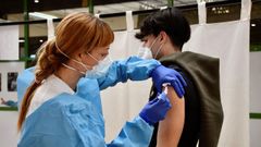 Inicio de la vacunaci�n del personal educativo en Segovia