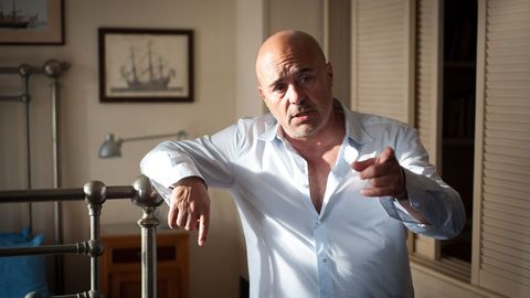 El actor Luca Zingaretti encarna al comisario Montalbano en la serie de la RAI