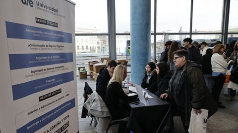 Feria Unitour. Estand de la Universidad Intercontinental de la Empresa (UIE), de Afundaci�n