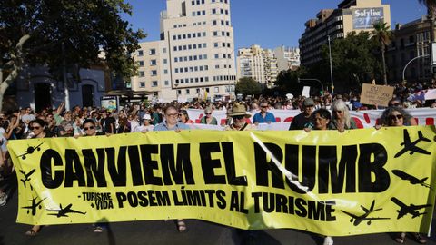 Imgen del cartel de la protesta.