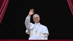 El primer Regina Coeli del papa Len XIV, en imgenes