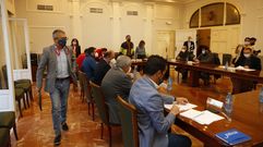 El secretario de Estado de Medio Ambiente, Hugo Mor�n, presidi� la mesa sobre Ence