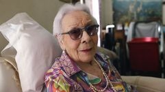 Josefa lvarez cumple 102 aos el lunes.