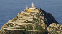 Faro de las islas C�es en una vista a�rea