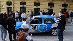 Ceremonia de salida del Rallye Ras Altas Histrico