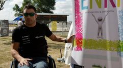 Pruebas para ni�os, familias y personas con diversidad funcional con motivo del Triatl�n urbano Hercules XTRM, en  Adormideras, entorno a la playa de San Amaro.