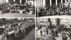 Estampas de aquellas fiestas de anta�o en la f�brica textil de Xuvia. 