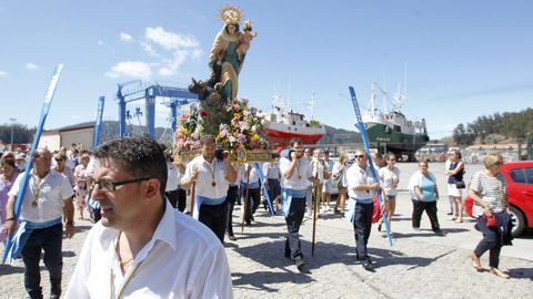 Procesión marítima de Cedeira. 