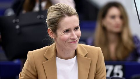 Kaja Kallas, la alta representante de la UE para la política exterior