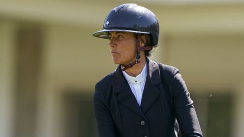 Pilar Cordón. La amazona trabaja para conseguir una clasificación para los Juegos Olímpicos de París.