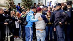 La selecci�n alemana de f�tbol llega a Vigo