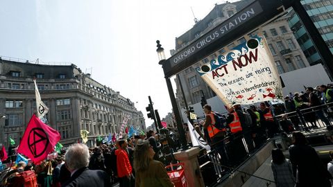 Protestas en Londres