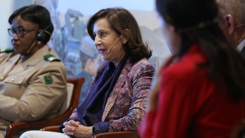 La ministra de Defensa, Margarita Robles, ya hab�a trasladado a Rabat la oposici�n del Gobierno a la redefinici�n de los l�mites mar�timos