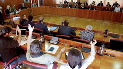 Pleno de aprobaci�n de los prespuestos de Vigo