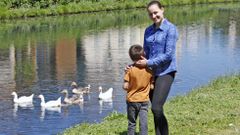 Al fin con su madre 4 a�os despu�s