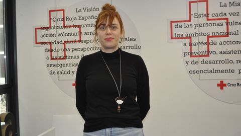 Miranda es coordinadora provincial del área de empleo de Cruz Roja