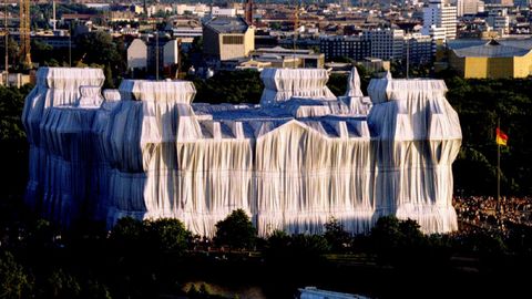 El Reichstag berlins, en 1995