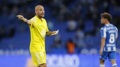 Gorka Santamar�a milit� en el Badajoz la pasada temporada y le hizo dos goles al D�por