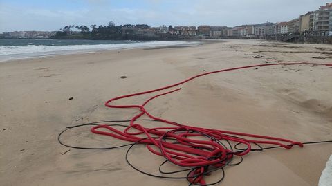 Playa de Silgar, en Sanxenxo