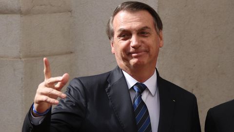 El presidente de Brasil, Jair Bolsonaro