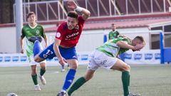 Boedo, en una imagen tomada en el encuentro que enfrent� al Berganti�os y al Arenteiro