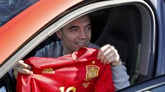 Aspas, esta ma�ana en A Madroa