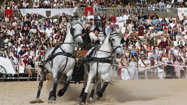 Imagen del circo romano del Arde Lucus del 2025