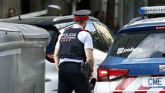 Un agente de los Mossos d'Esquadra, en una imagen de archivo