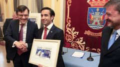En el Concello se present� el cup�n de la Once dedicado a la Semana Santa y del que se vender�n cinco millones