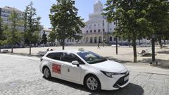 Parada de taxis de la plaza de Armas